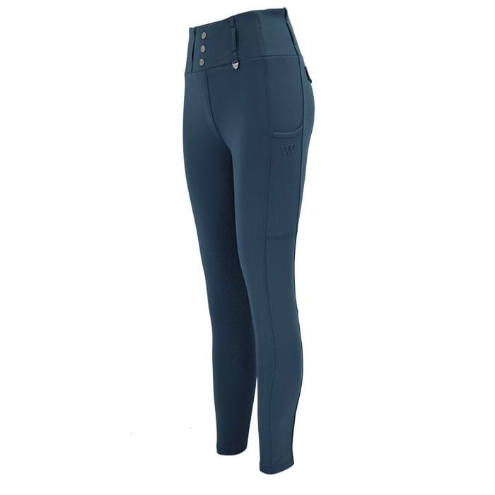 Woof Wear Vision Riding Tights Petrol Blue