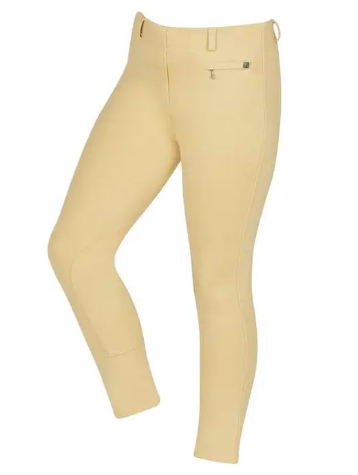 Dublin Children's Supa-Fit Pull On Knee Patch Jodhpurs Beige