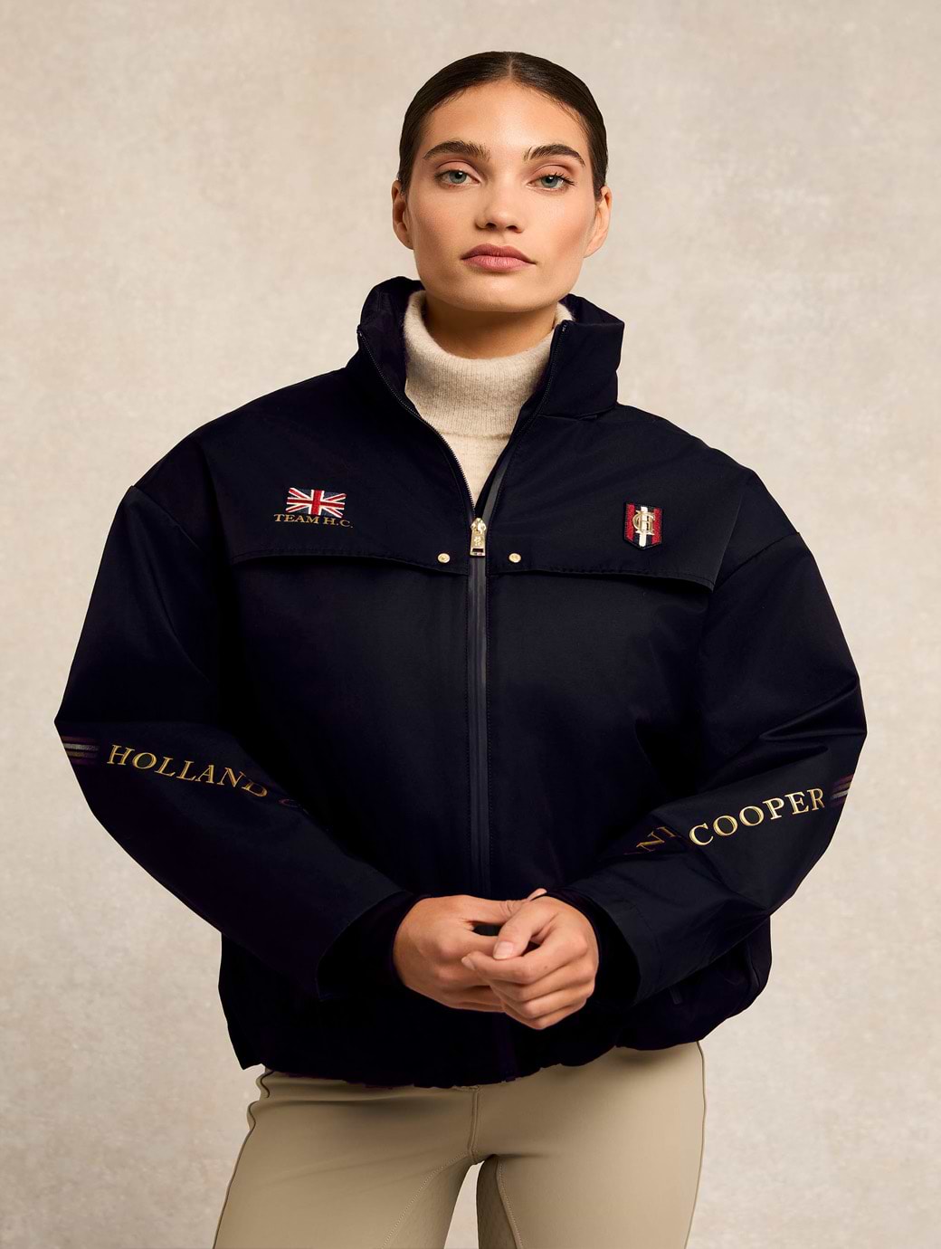 Holland Cooper Team Alenah Jacket Ink Navy