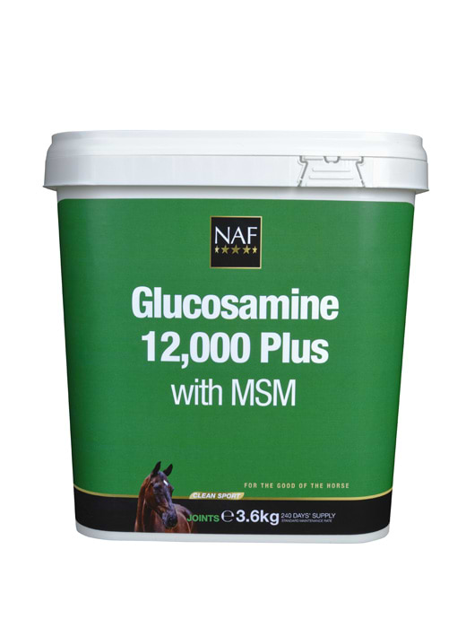 NAF Glucosamine 12,000 Plus With MSM 3.6 Kg