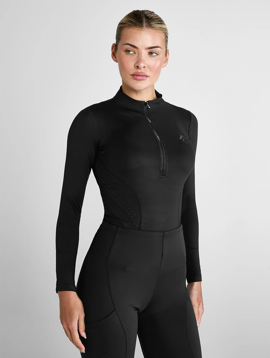 Aztec Diamond Core Long Sleeve Base Layer Black