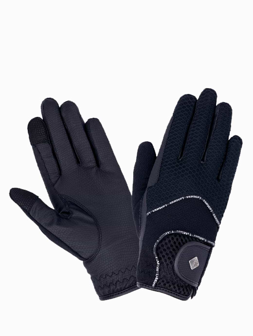 LeMieux3D Mesh Riding Gloves Navy
