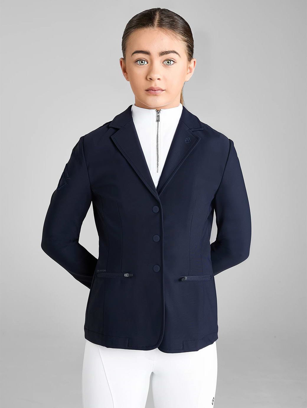 Aztec Diamond Young Rider Navy Competition Jacket