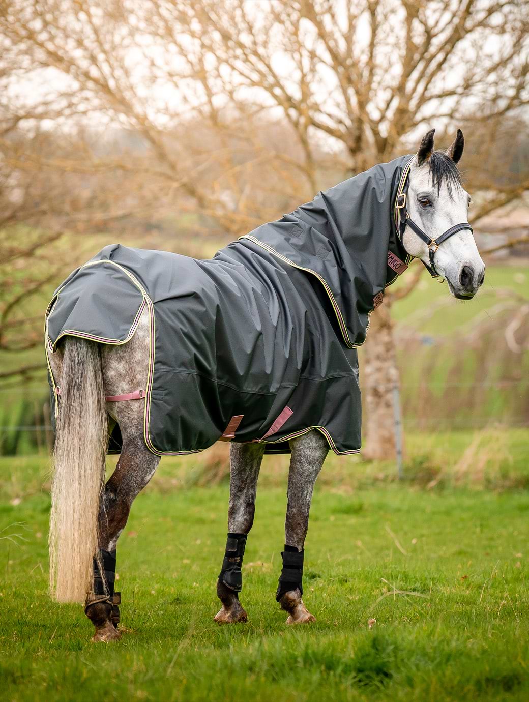 Horseware Amigo Hero Ripstop Plus Lite Shadow/Rose & Navy | Griggs ...