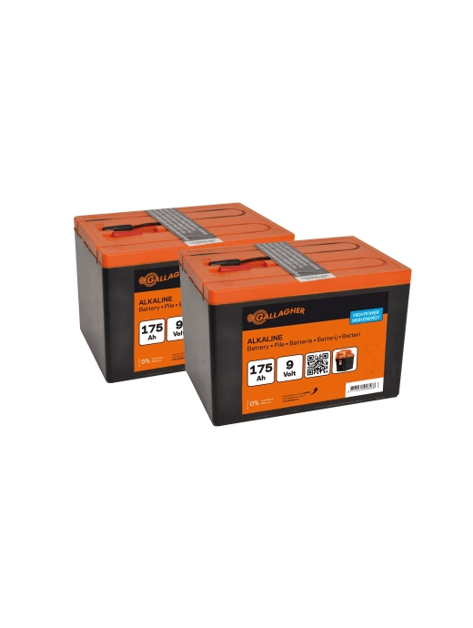 Gallagher 9V 175AH Battery Duopack 
