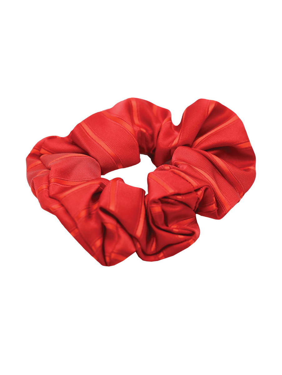 Equetech Luxury Red Show Scunchie