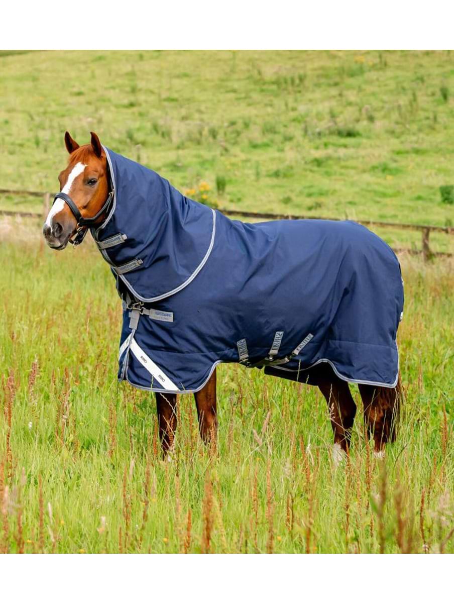 Horseware Rhino Plus Turnout Lite 0g Navy/Titan 
