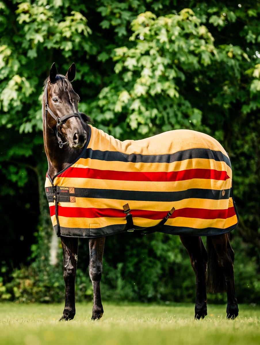 Horseware Newmarket Fleece Cooler Whitney Gold