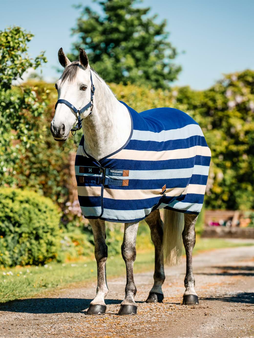 Horseware Newmarket Fleece Cooler Whitney Navy