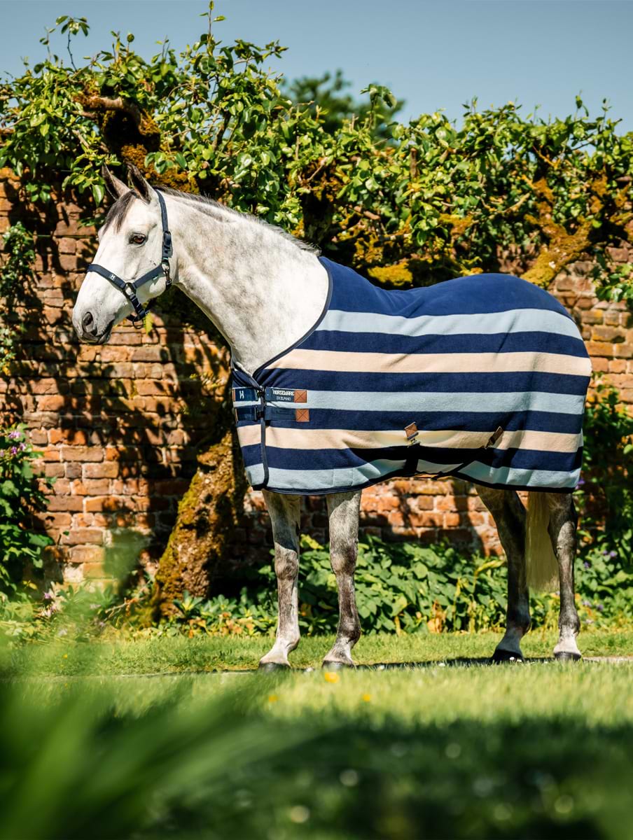 Horseware Newmarket Pony Fleece Cooler Whitney Navy