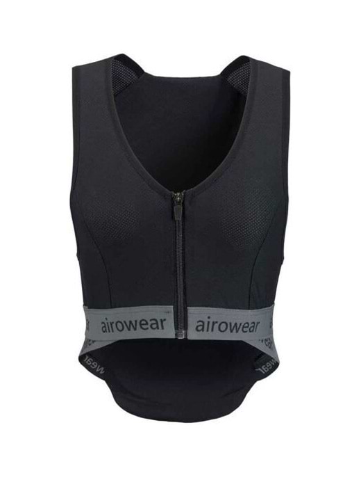 Airowear Shadow Adult Mid Layer Body Protector Black 