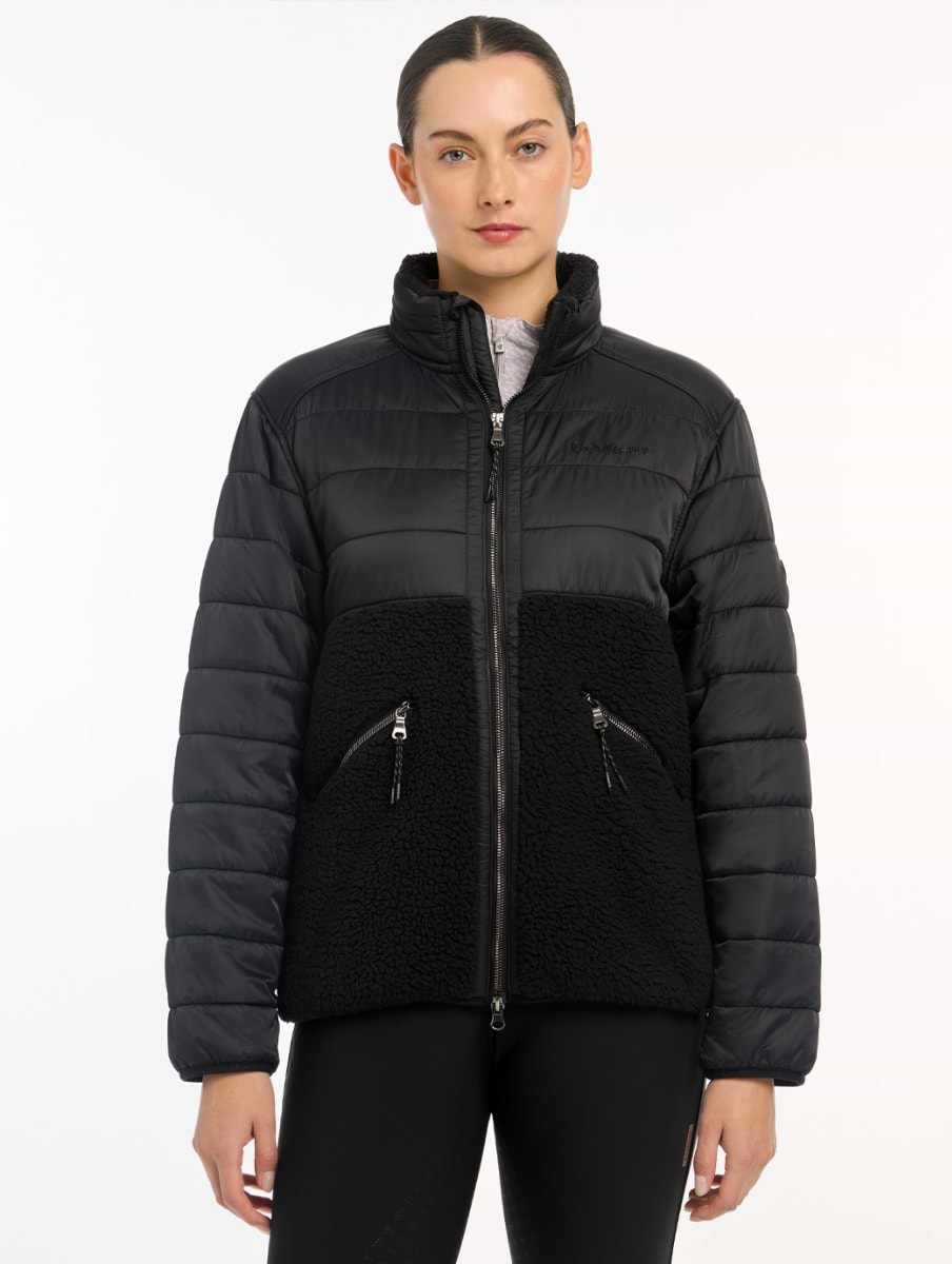 LeMieux Alissa Hybrid Fleece Black
