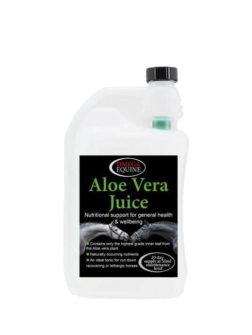 Omega Equine Aloe Juice -1 Litre