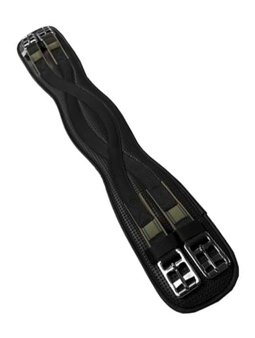 Kincade Anti-chafe Shaped Dressage Girth Black