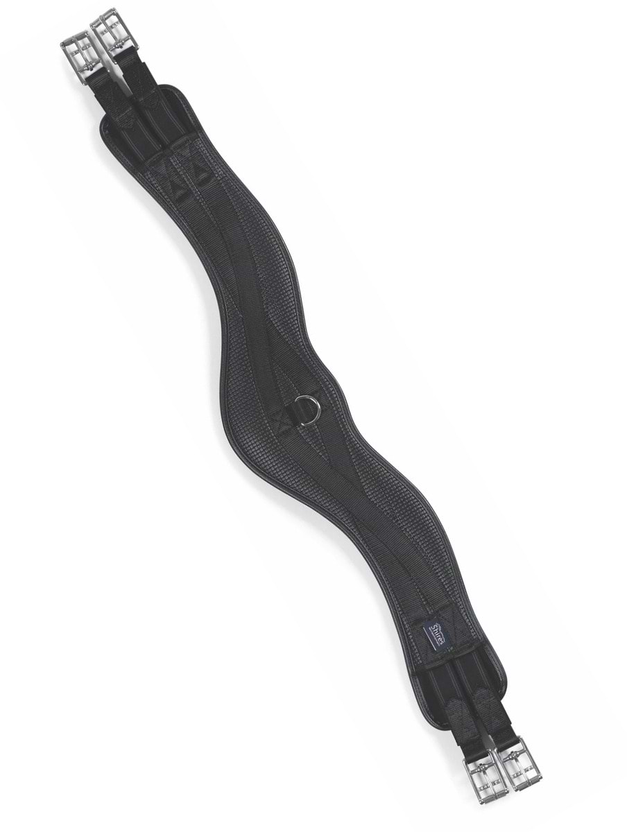 Shires Arma Anti-Chafe Anatomical Girth Black 