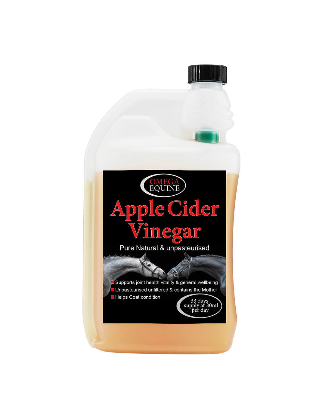 Omega Equine Cider Vinegar -1 Litre