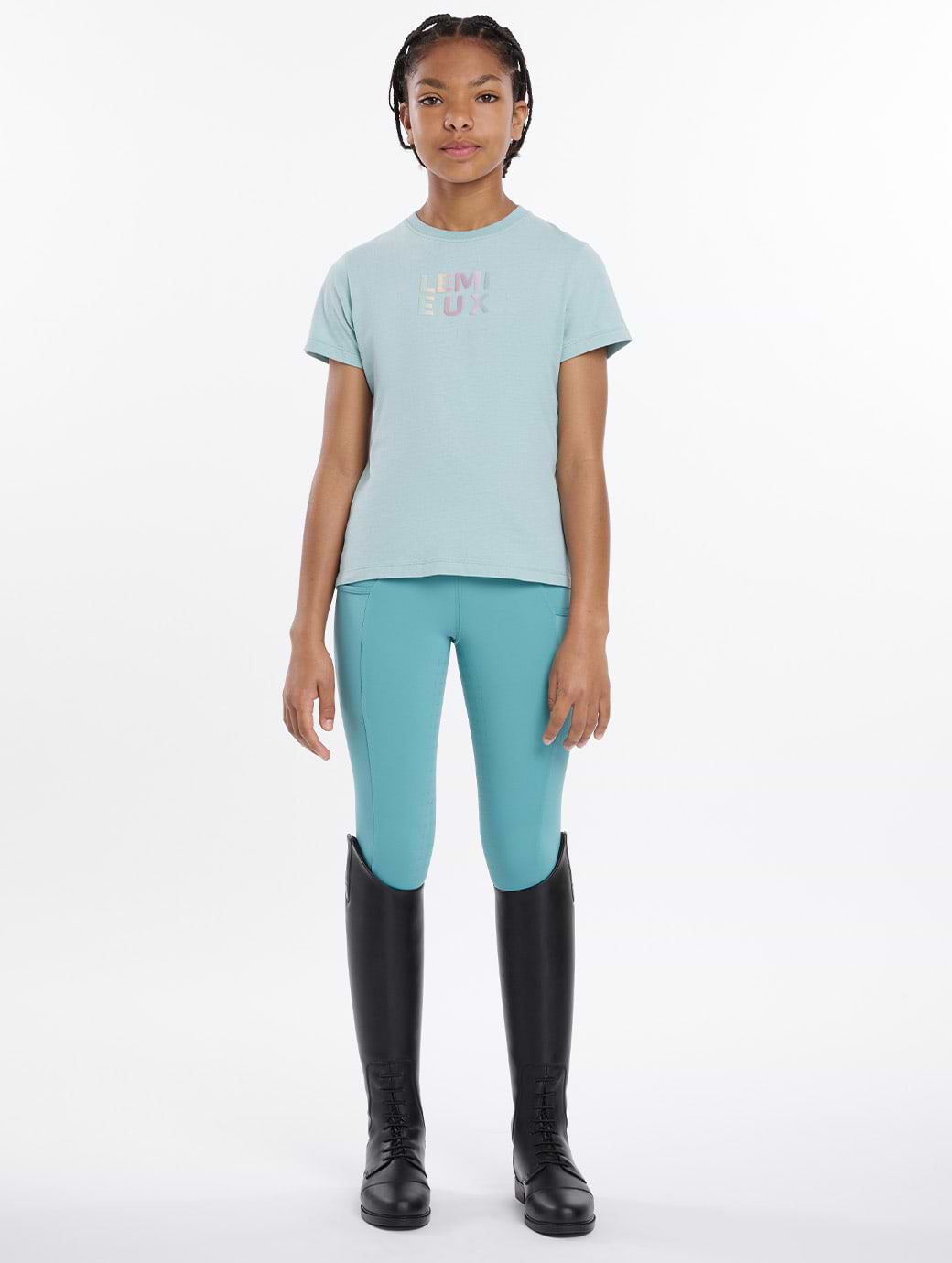 LeMieux Young Rider Arianna T-Shirt Aqua