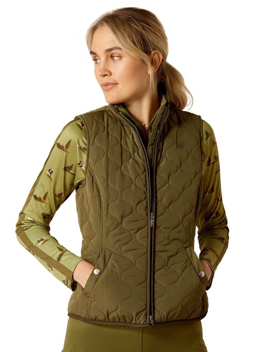 Ariat Ashley 2.0 Insulated Vest Winter Moss