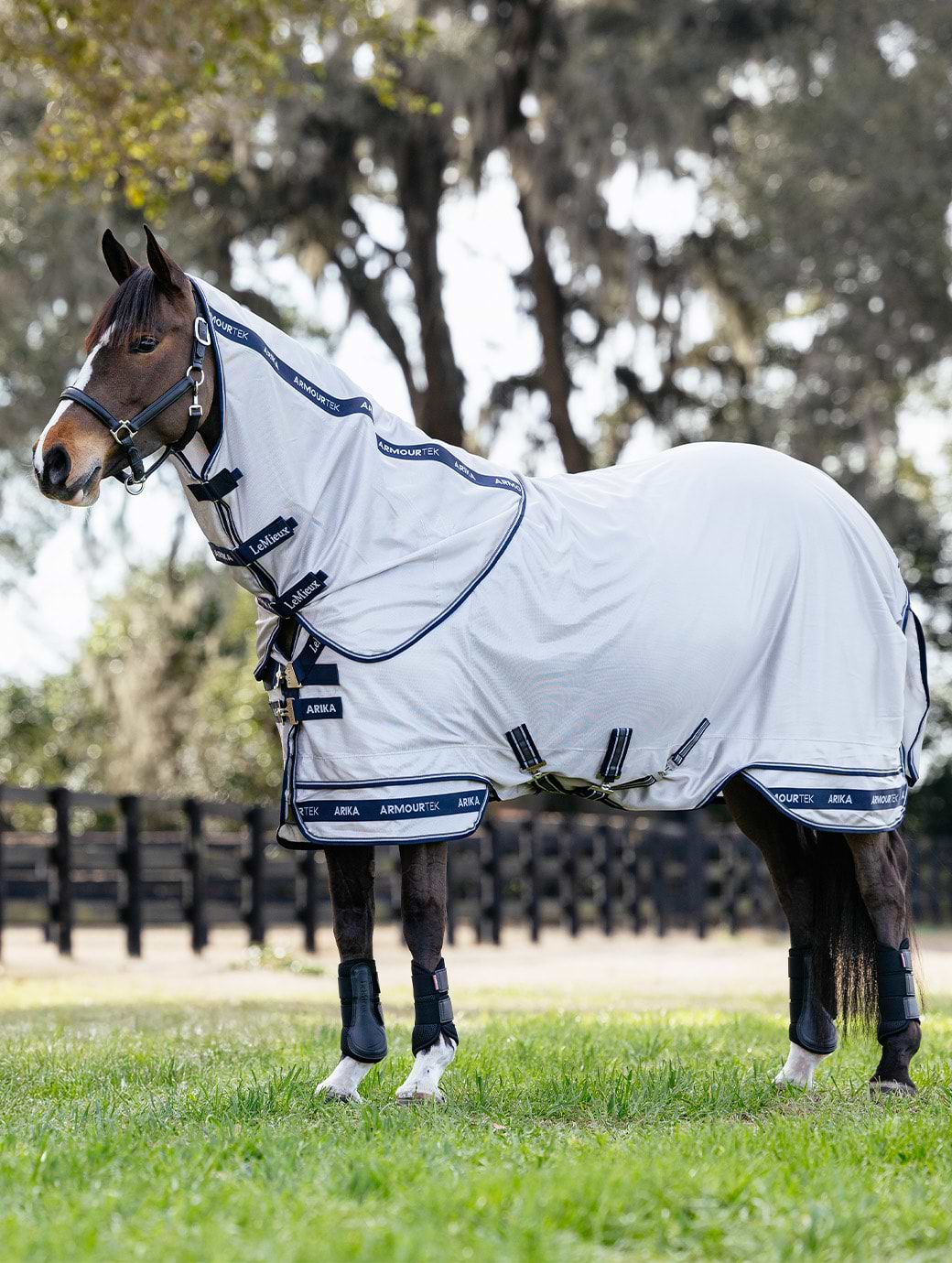 LeMieux Arika Armour-Tek Fly Rug Grey