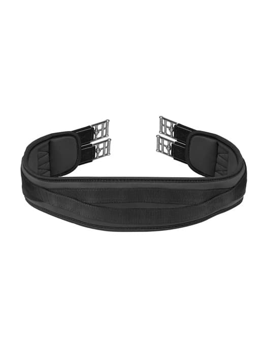 Shires Memory Foam Girth Black 