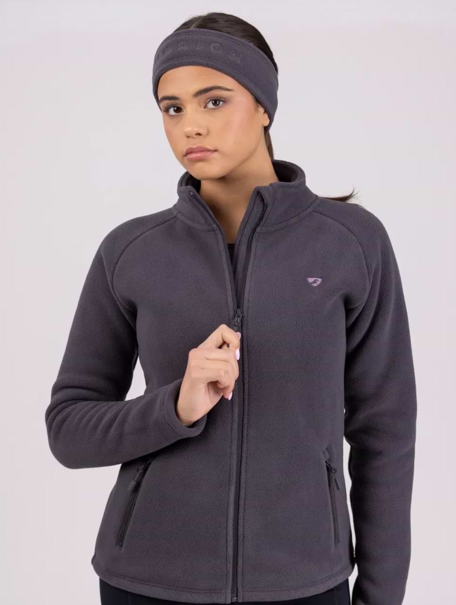 Aubrion Fleece Headband Charcoal