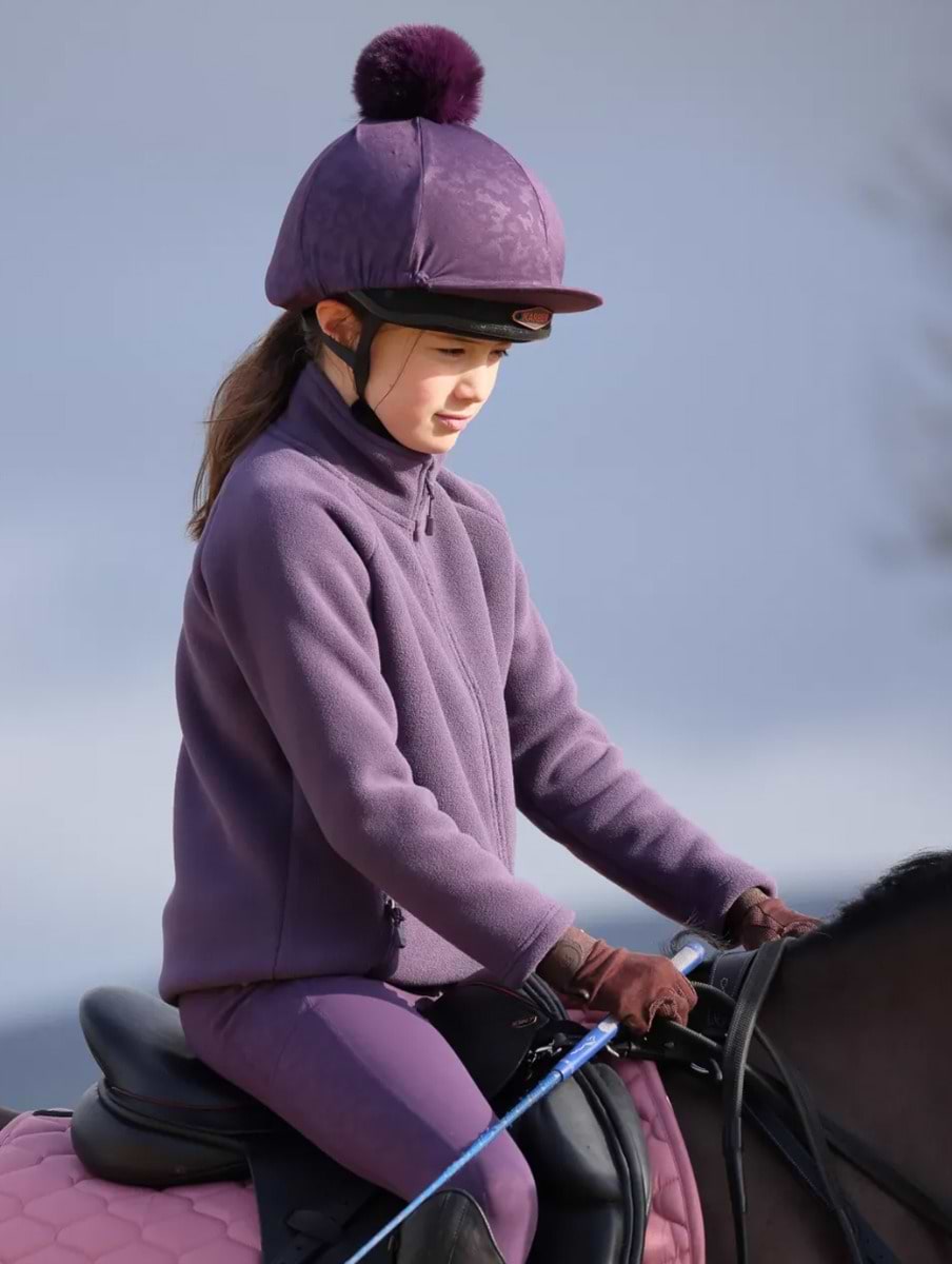 Aubrion Restore Half Zip Fleece Purple