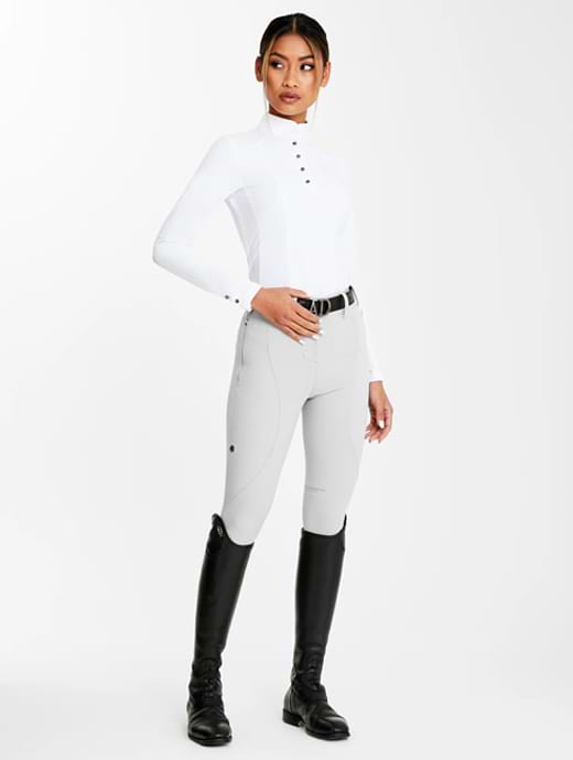 Aztec Diamond AD Performance Breeches Grey