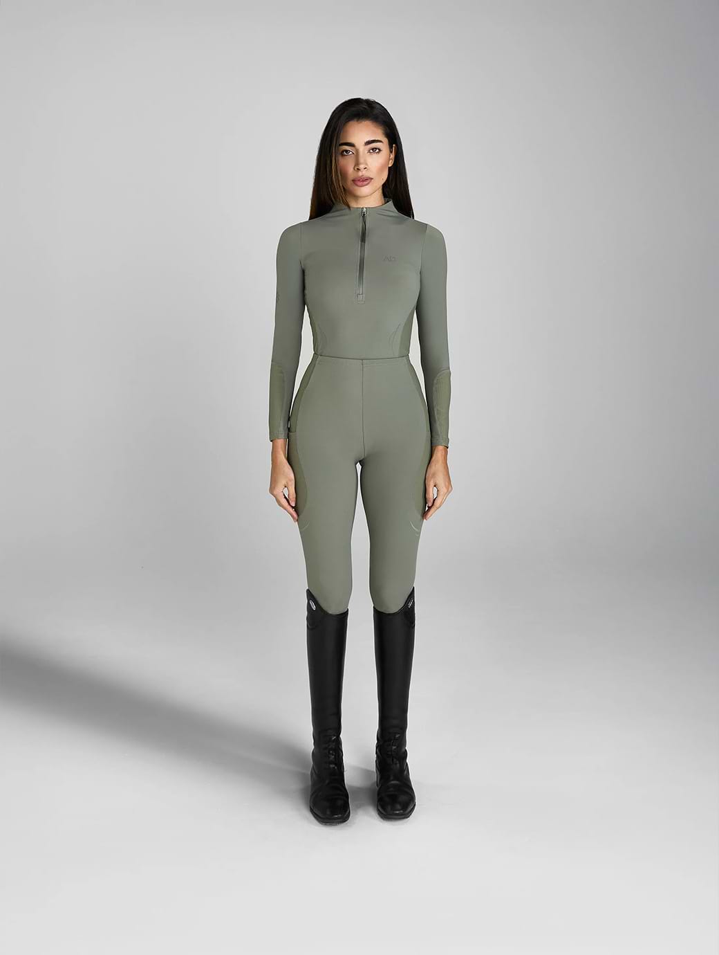 Aztec Diamond Define Short Sleeve Base Layer Sage