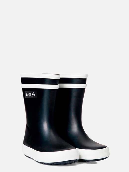 Aigle Baby Flac Rubber Boots Marine