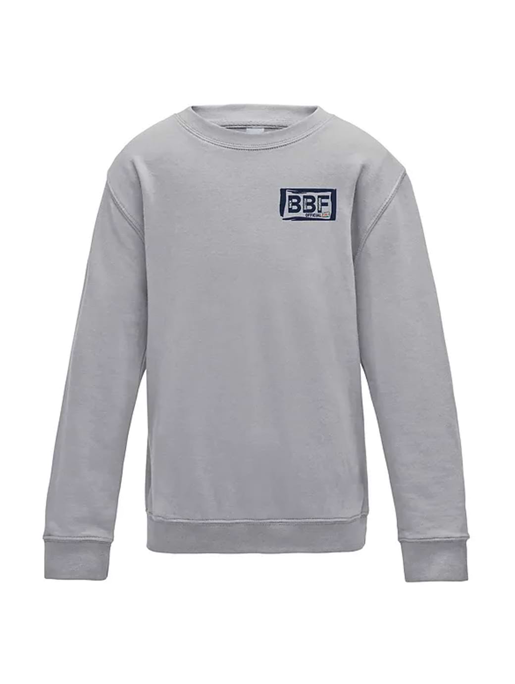 Back British Farming Kids Sweatshirt Grey