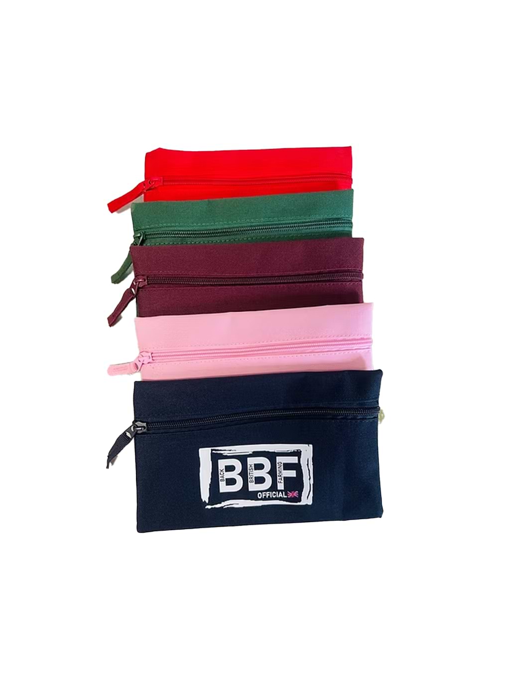 Back British Farming The BBF Pencil Case Baby Pink
