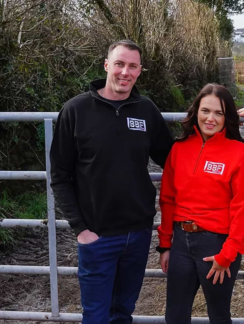 Back British Farming The Classic BBF Quarter Zip Black