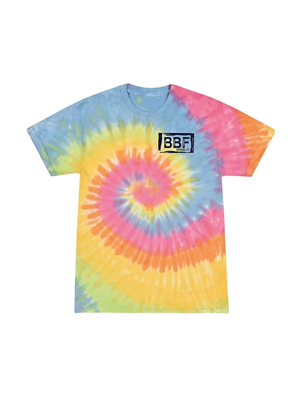 Back British Farming Unisex Tie-Dye T-shirt Minty Rainbow