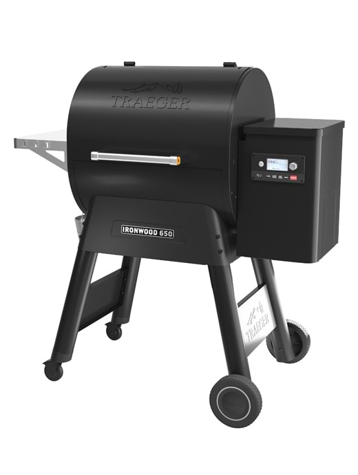Traeger Ironwood 650 Pellet Grill Black 