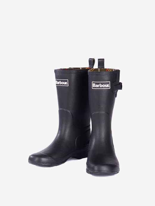 Barbour Children's Simonside Wellington Boots Black