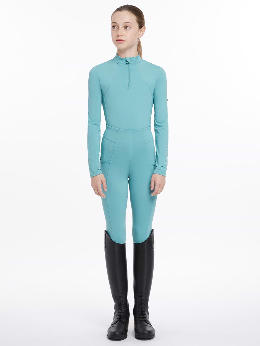 LeMieux Young Rider Base Layer Lagoon