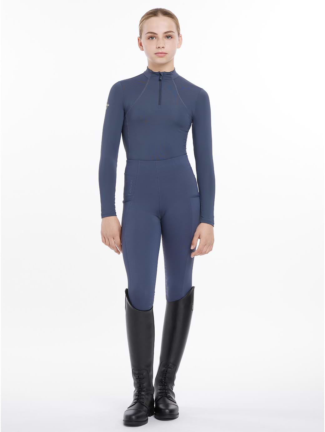 LeMieux Young Rider Base Layer Dusk Blue