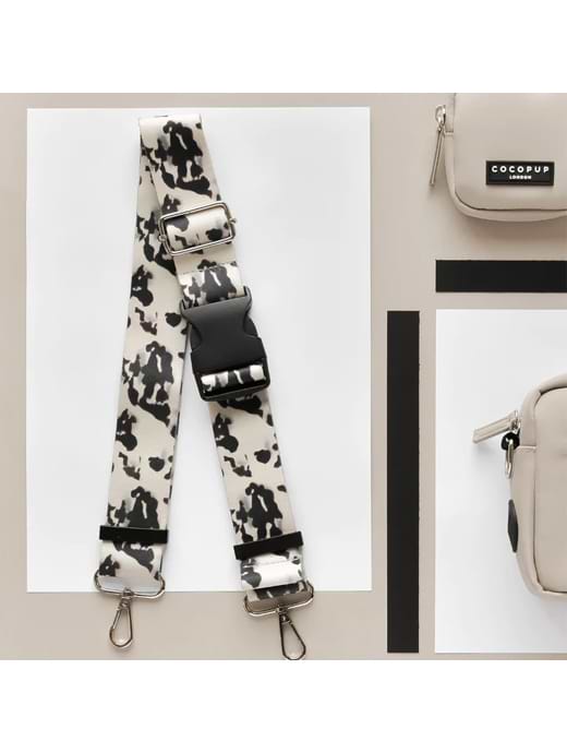 Cocopup London Bum Bag Strap Ivory Tort 