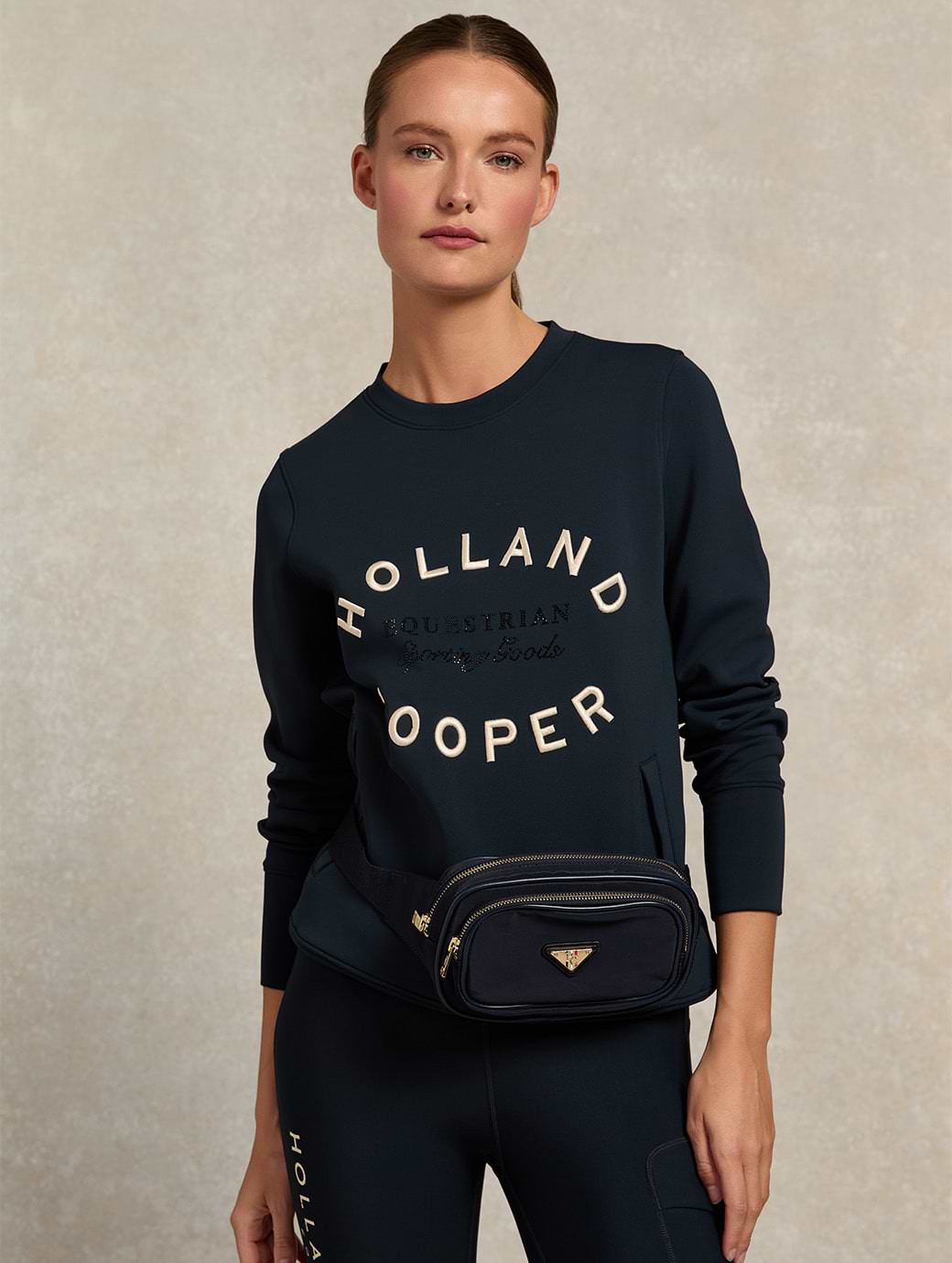Holland Cooper Burghley Belt Bag Ink Navy