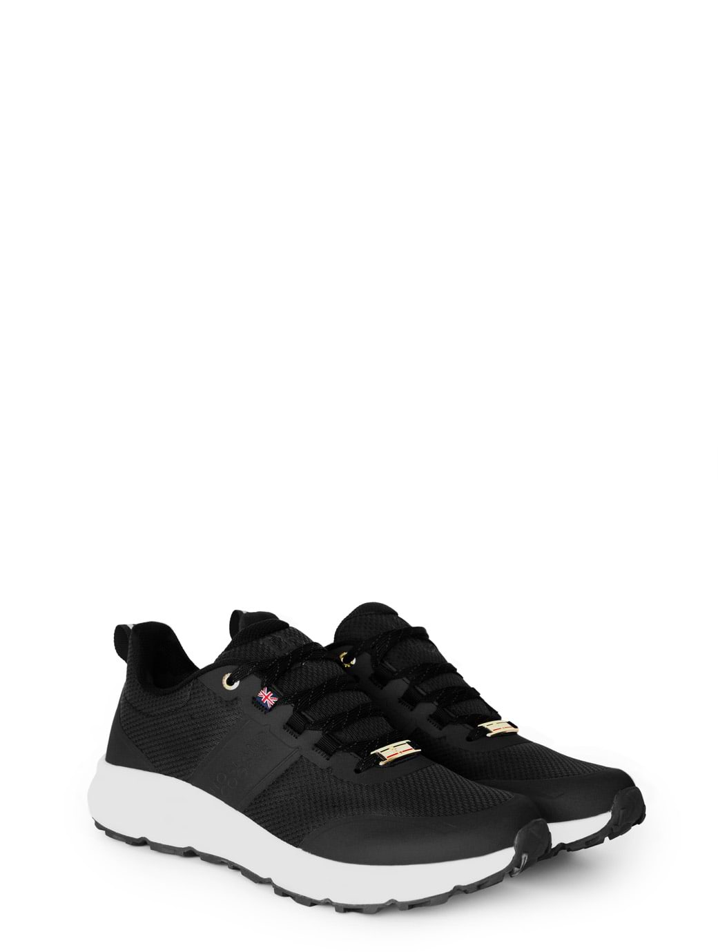 Holland Cooper Burghley Waterproof Trainer Black