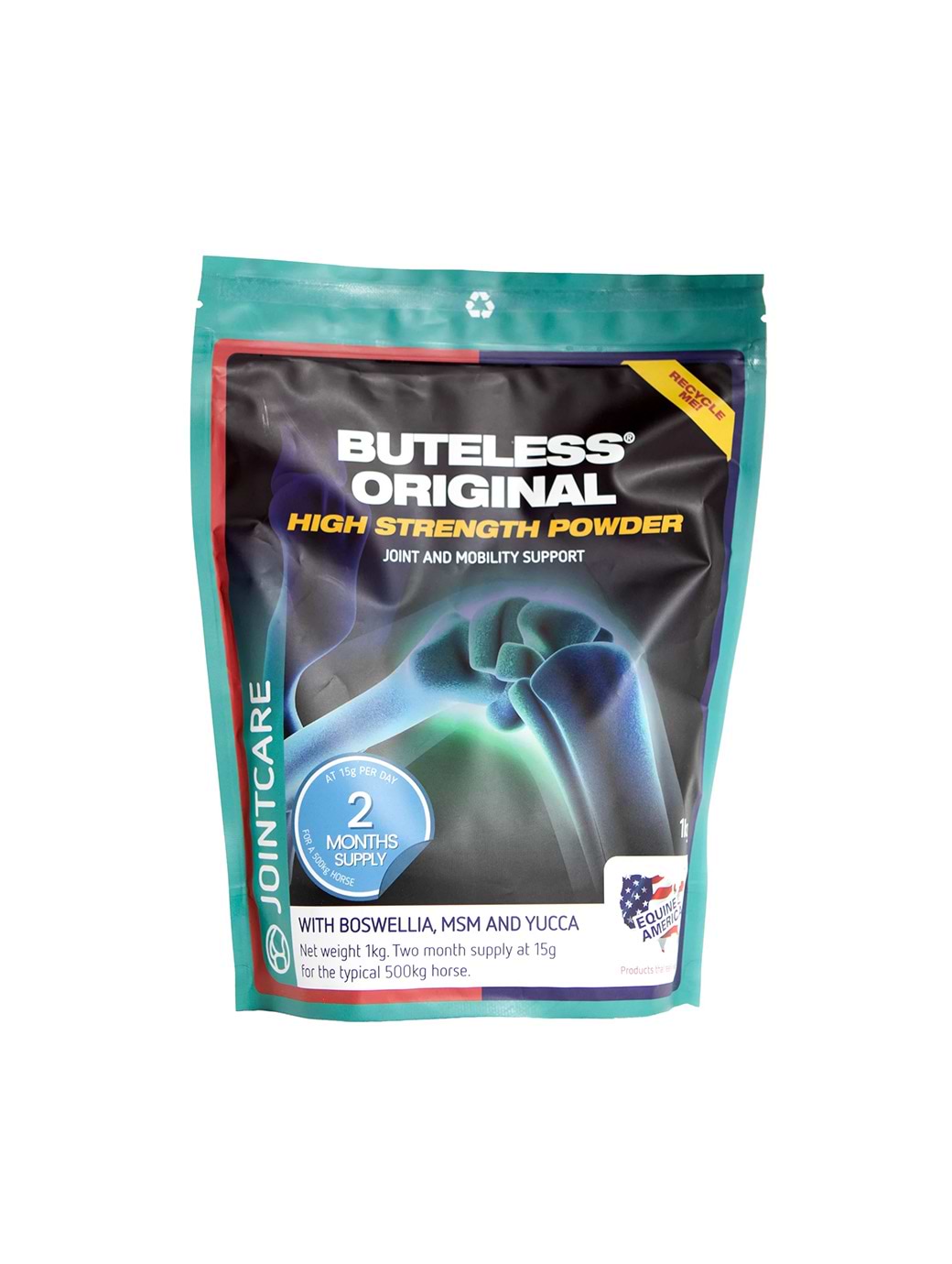 Equine America Buteless High Strength Powder 1Kg
