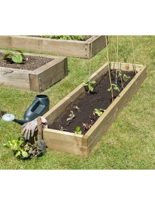 Forest Garden Caledonian Long Raised Bed - 45x180cm