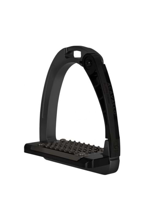 Acavallo Arena AluPro Junior Stirrup - Charcoal