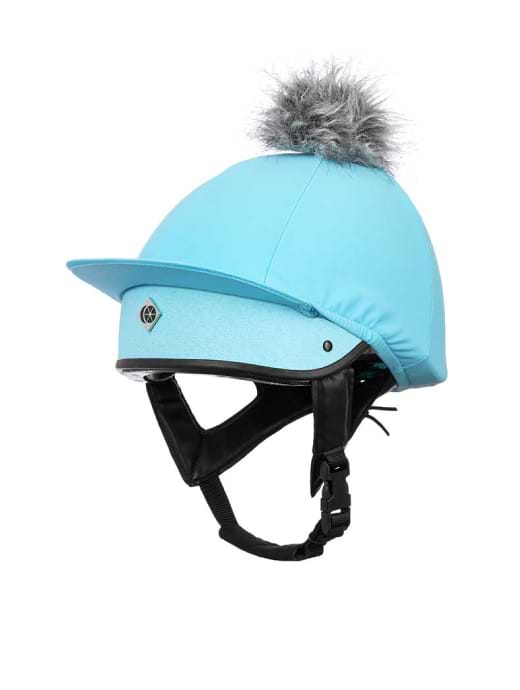 Charles Owen Harlow JS1 Pro Riding Hat Pastel Blue