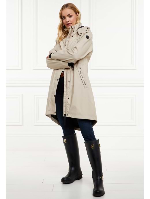 Holland Cooper Chartwell Rain Parka Stone