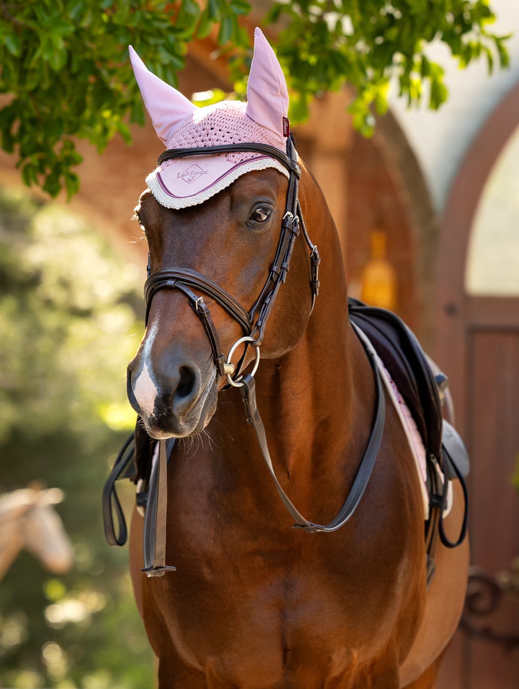 LeMieux Classic Fly Hood Blossom