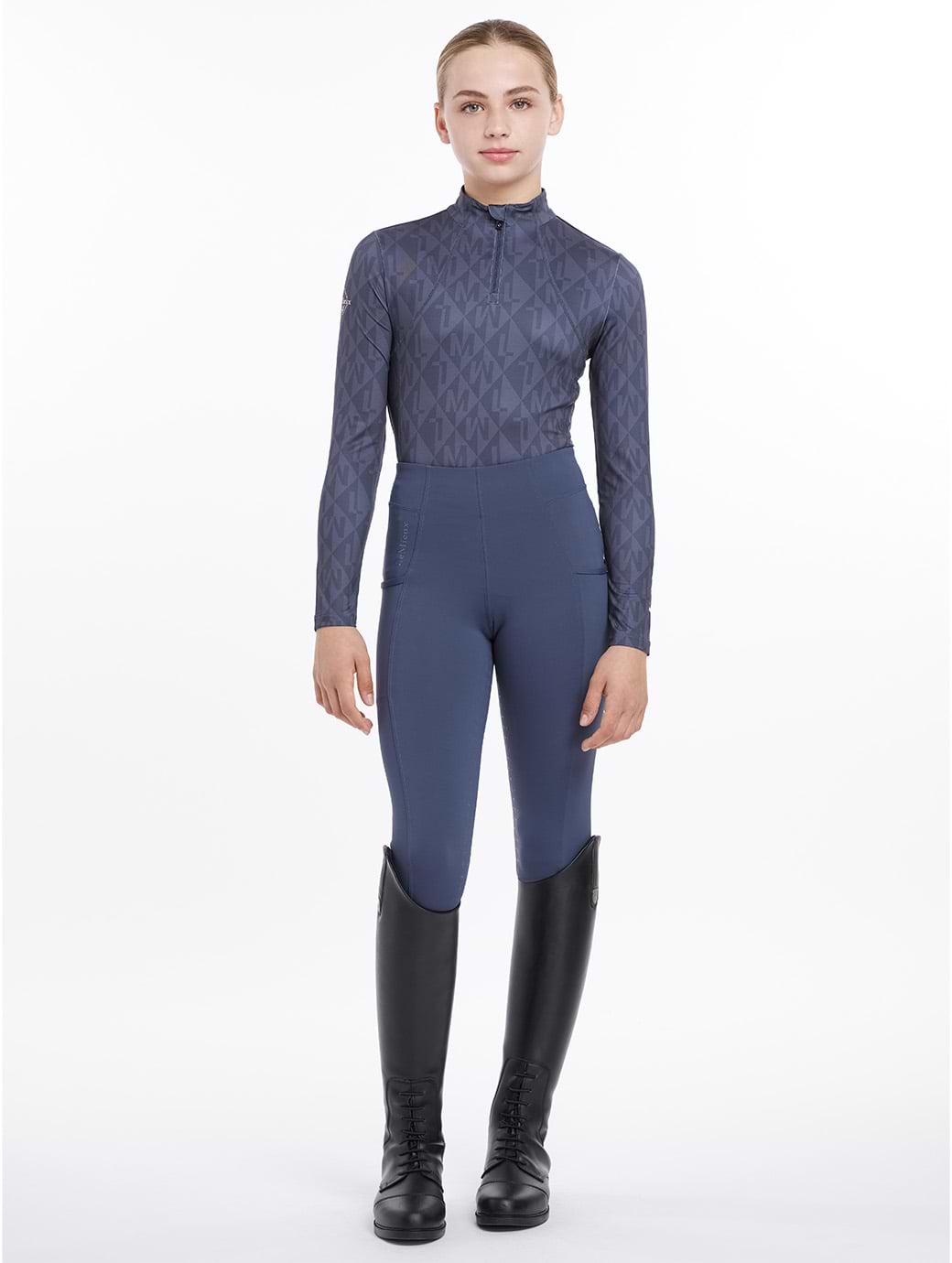 LeMieux Young Rider Clea Base Layer Dusk Blue