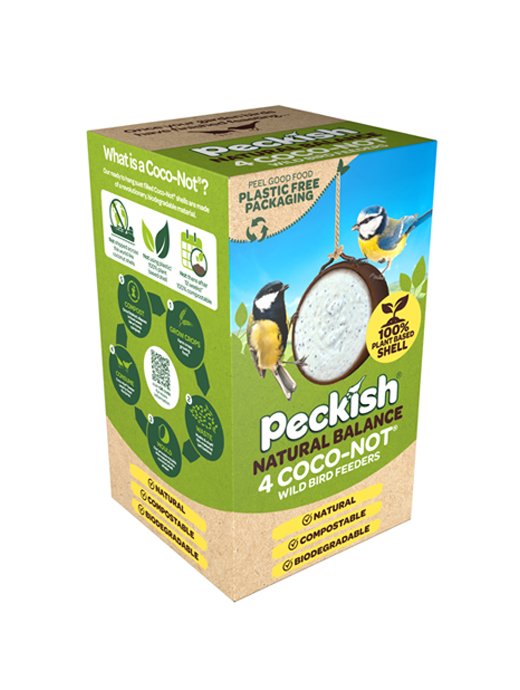 Peckish Coco-Not 4 Pack 