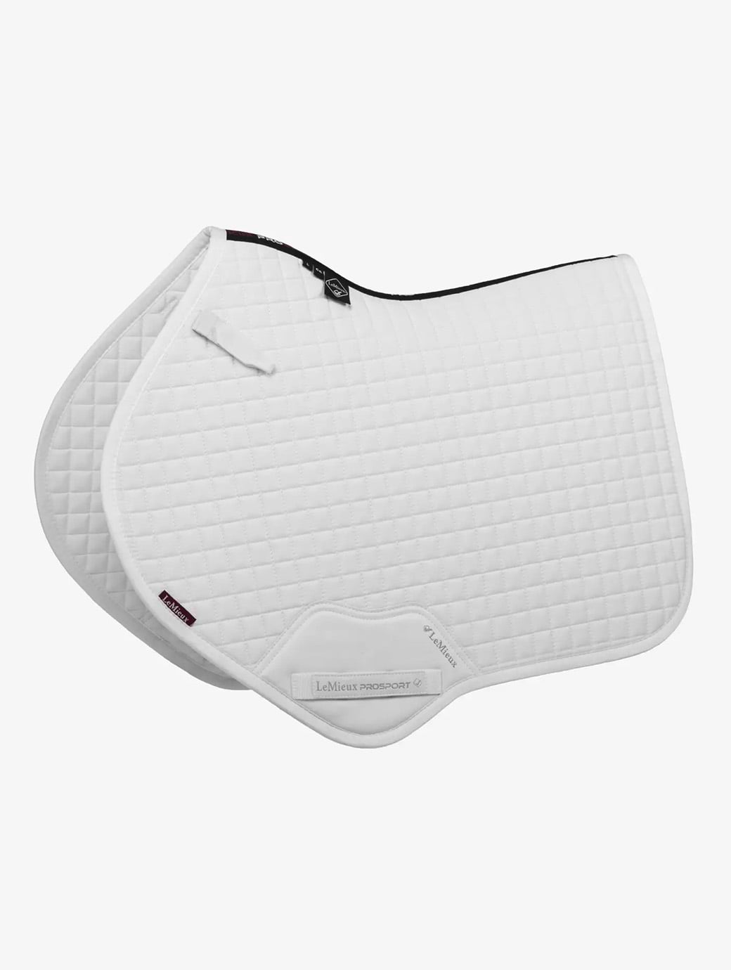 LeMieux Cotton Close Contact Competition Square White