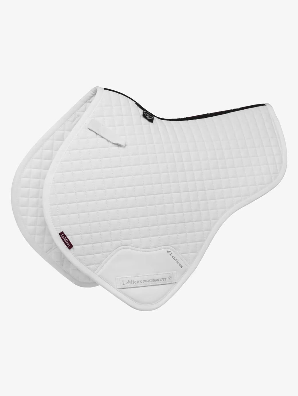 LeMieux Cotton Close Contact Half Square White